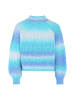 Usha Women Sweater in Blau Mehrfarbig