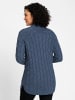 WITT WEIDEN Long-Strickjacke in rauchblau