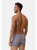 DANISH ENDURANCE Boxershorts Bamboo Trunks w/ fly in black/grey/white