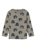 name it 2er-SET Langarmshirt mit Fahrzeug-Motiven All-Over-Print in Beige-2