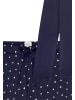 Schiesser Schlafanzug Mix & Relax in Blau / creme