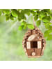 relaxdays Vogelhaus in Natur - (B)11x (H)24,5 x (T)8 cm