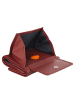 VLD VOi Leather Design Soft Toni Geldbörse Leder 9 cm in granat
