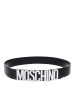 Moschino Belt Fantasy Print Black in black