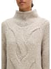 Marc O'Polo Zopfstrickpullover relaxed in Light Brown