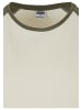 Urban Classics Urban Classics Damen Ladies Contrast Raglan Tee in whitesand/olive