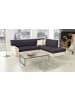 MF Design Bergamo Recamiere Rechts in Grau -  (L) 214 x (B) 247 x (H) 83 cm