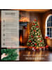 tectake Künstlicher Christbaum Naturgetreue Optik Tannenbaum