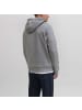 Jack and Jones JJGEPLAS Sweat Hood in Grau