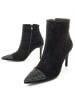 Montevita Boots ette mit Absatz, Punternt in Schwarz