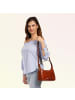 Toscanto Toscanto Schultertasche Leder mittelbraun ca. 33cm