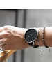 Oozoo Analog-Armbanduhr Oozoo Timepieces schwarz extra groß (ca. 48mm)
