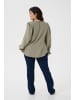 KAFFE curve Langarm-Bluse KCniki Regular fit in Vetiver CC