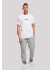 F4NT4STIC T-Shirt Happy People Only Good Vibes in weiß