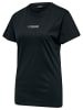 Hummel T-Shirt Hmloffgrid Damen in JET BLACK/FORGED IRON