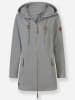 WITT WEIDEN Sweatjacke in steingrau-meliert