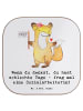 Mr. & Mrs. Panda Bierdeckel Sozialarbeiterin Stärketage mit Spruch in Weiß