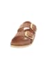 Birkenstock Riemchensandale Milano Big Buckle LEOI in Cognac