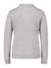 Betty Barclay Kaschmir-Pullover mit Stehkragen in Light Silver Melange