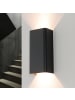 Licht-Erlebnisse Wandlampe (B)11.5 x (H)23 cm in Graphit