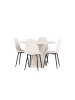 ebuy24 Essgruppe Olivia Beige 110 x 110 cm