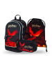 BAAGL 3-tlg. Set: Schulrucksack Core in Schwarz Harry Potter Phönix