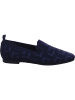 La Strada Slipper in blau
