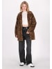 myMo Damen Coat in Braun Schwarz