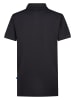 Petrol Industries Klassisches Poloshirt Flaming in Schwarz