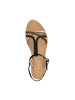 Les Tropéziennes par M Belarbi Ledersandalen von Hemmagum Schwarz