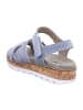 Longo Komfort Sandalen in Blau