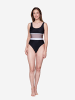 JOOP! Badeanzug Eleganz in Black Beauty