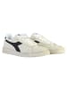 Diadora Game L Low Waxed Unisex-Sneaker aus Leder Weiß