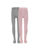 ewers 2er-Set Strumpfhose 2er Pack Rippe in wildrose-grau