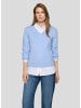 Rabe Pullover in Hellblau