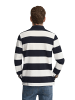 Polo Club Poloshirt in Blau-Ecru