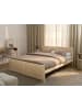Beliani Doppelbett DAUPHIN in Braun - (W) 169 x (H) 82 x (L) 206 cm