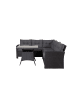 ebuy24 Loungeset Watford (2-teilig) Schwarz 1 x 1 cm