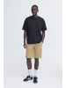 BLEND Cargo Shorts Verdeckter Zip-Fly Normaler Leibhöhe in Beige
