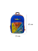 Pokémon Rucksack Kinder mit 3 Fächern Schulranzen 33x11x42cm