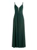 Vera Mont Abendkleid mit Lurexfaden in Dark Moss