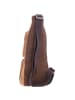 Greenburry Vintage Umhängetasche Leder 20 cm in brown