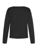 LASCANA Sweatshirt in schwarz