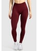 SMILODOX Leggings Myrah Scrunch in Bordeaux