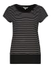 alife and kickin Kurzarmshirt AdelineAK P in black