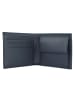 Lacoste Billfold Coin Box Geldbörse Leder 11,5 cm in black