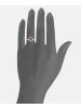 Diamant L'éternel Ring aus 375 Gelbgold mit Diamant mit Rubin