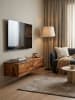 KADIMA DESIGN Lowboard Hängend Sheesham Massivholz 108x25x34 cm TV-Schrank ,