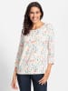 WITT WEIDEN Print-Shirt in ecru-flamingo-bedruckt