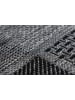 Kayoom Kurzflor Teppich Indonesia in silber - rechteckig
